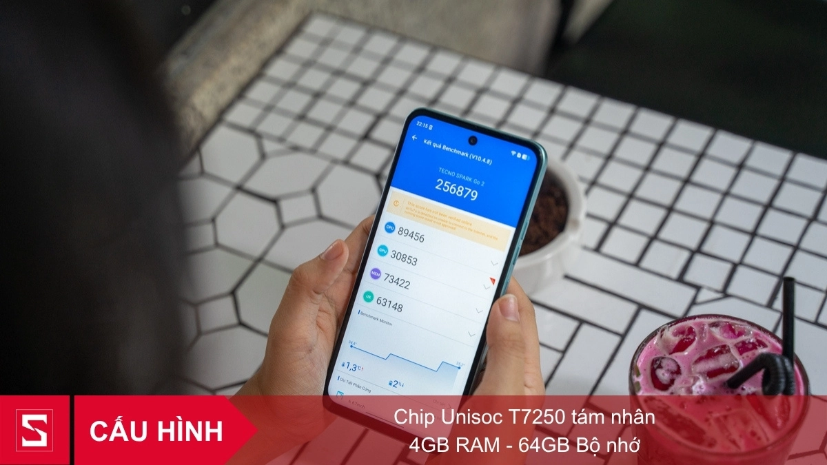 Tecno Spark Go 2 được trang bị vi xử lý Unisoc T7250