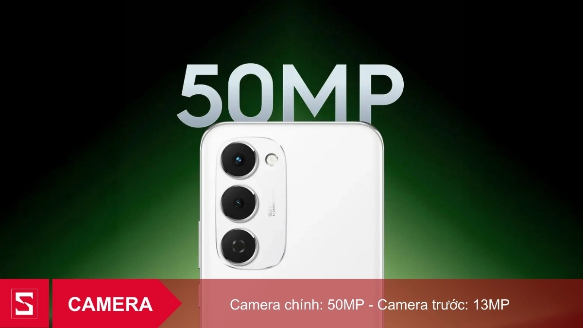 Spark 40 Pro Plus sở hữu camera chính 50MP