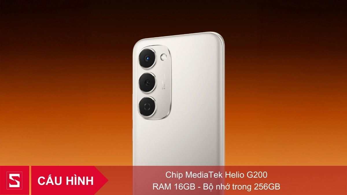 TECNO Spark 40 Pro Plus được trang bị vi xử lý MediaTek Helio G200