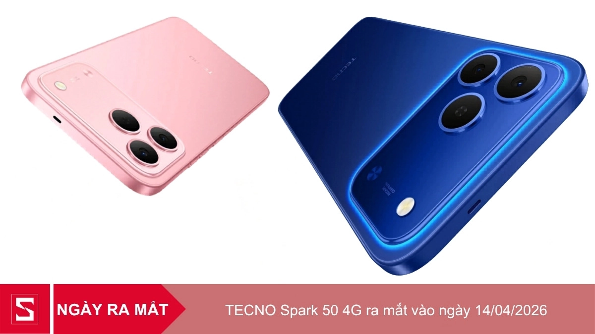 Điện thoại TECNO Spark 50 khi nào ra mắt