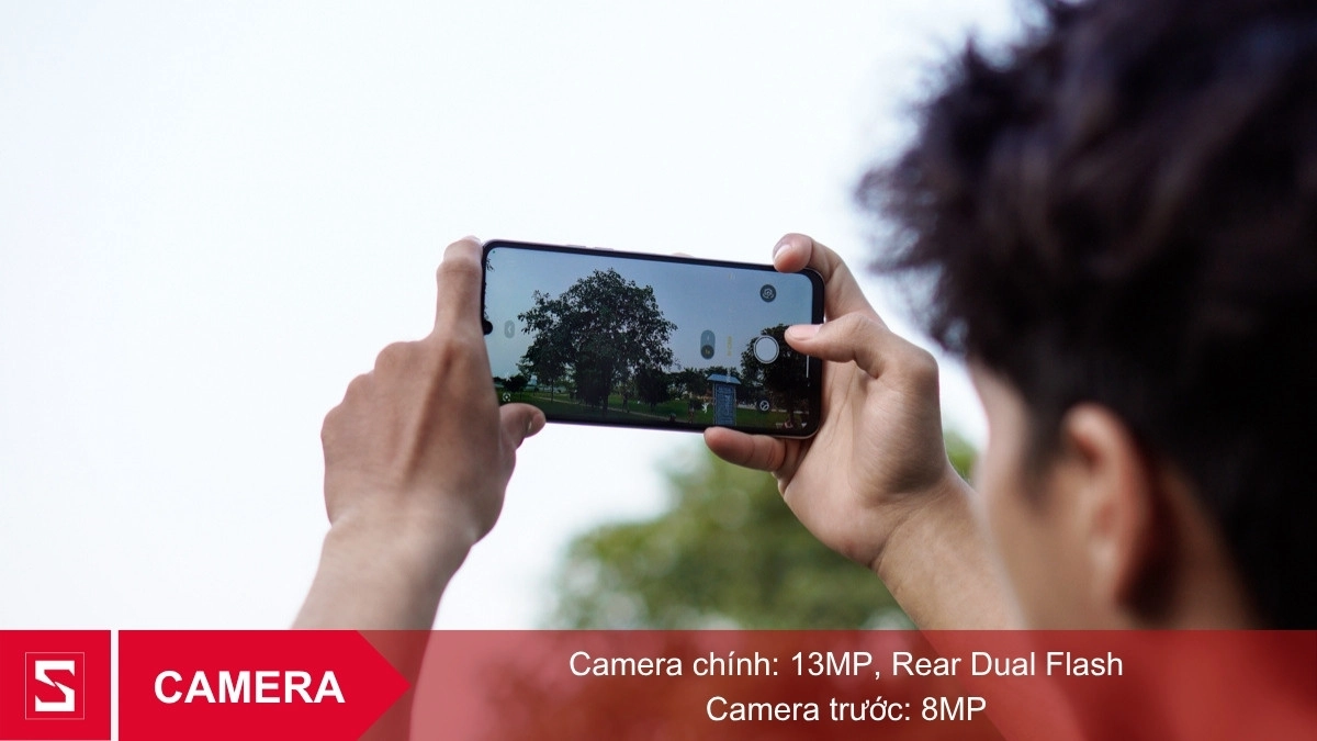 Camera chính điện thoại Tecno Spark Go 3 sở hữu độ phân giải 13 MP