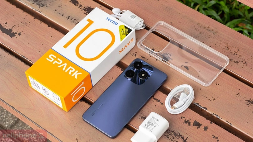 Tecno Spark 10 8GB 128GB - Hiệu năng ấn tượng và khả năng chụp ảnh sắc nét