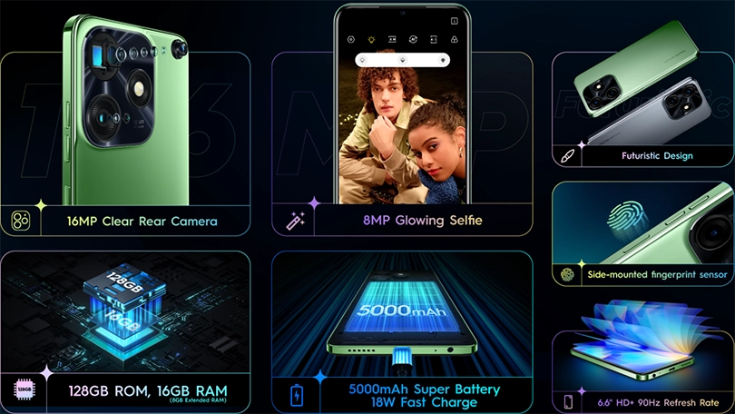 Đánh giá điện thoại Tecno Spark 10C