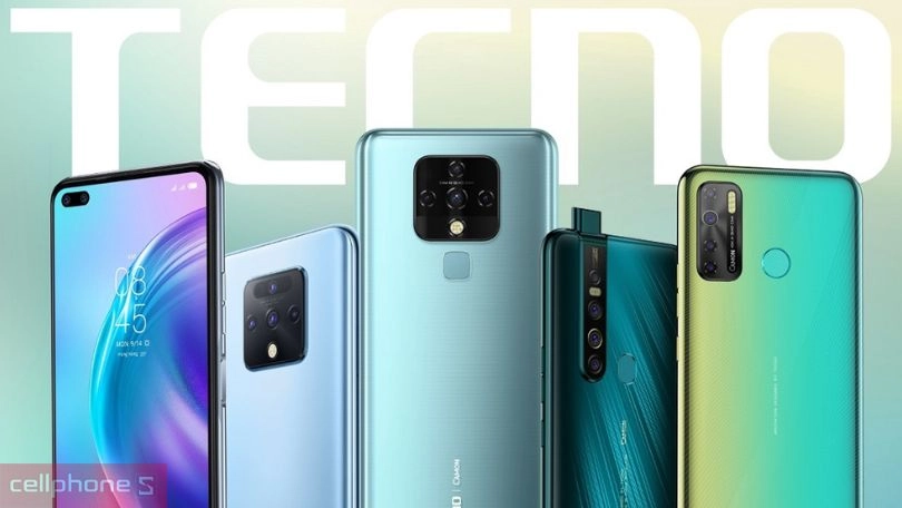 Các dòng điện thoại Tecno Spark