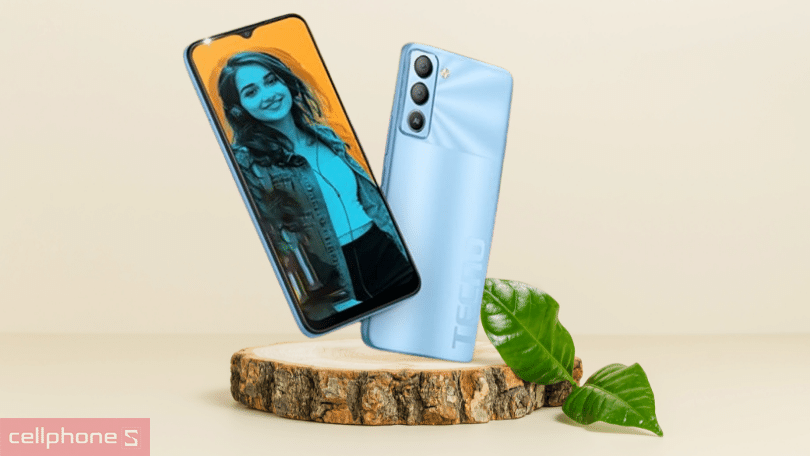 Tecno Pop 5 Pro – Thiết kế sang trọng, dung lượng pin khủng