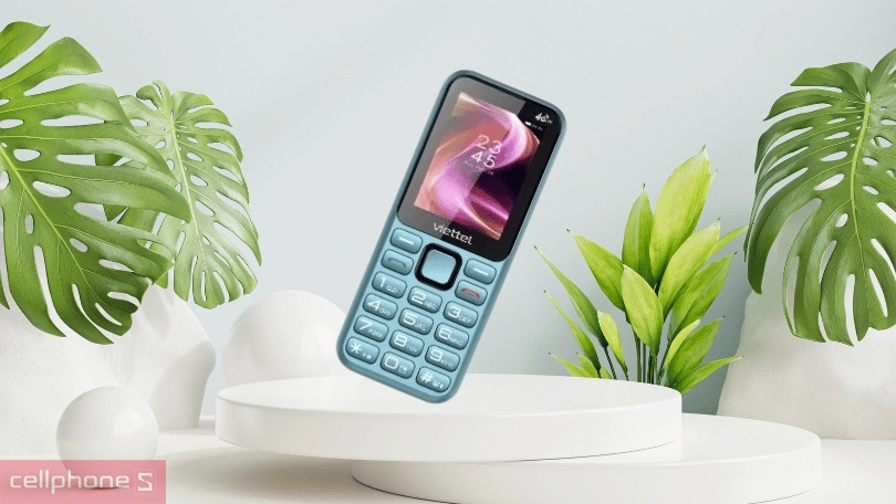Viettel T2 4G - Điện thoại phổ thông có ngoại hình nhỏ gọn và màn hình lớn