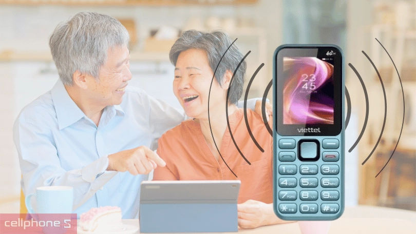 Màn hình lớn hiển thị mọi ký tự rõ nét