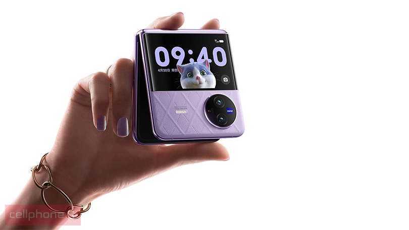Vivo X Flip - Ngoại hình nhỏ gọn, sở hữu 4 camera