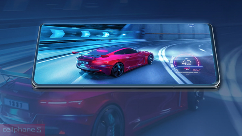 Dung lượng Pin 5000 mAh cùng công nghệ sạc nhanh 100W