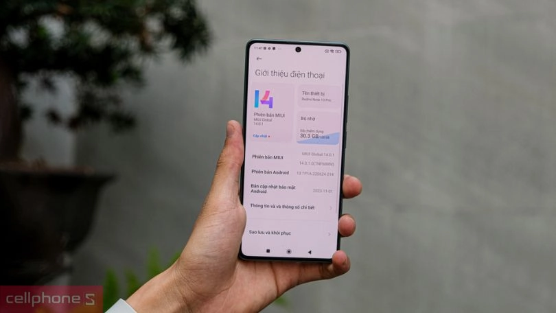Xiaomi Redmi Note 13 Pro 5G 8GB 256GB - Đã Kích Hoạt - Hiệu năng mạnh mẽ