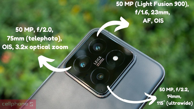 Camera Xiaomi 14 leica chụp sắc nét