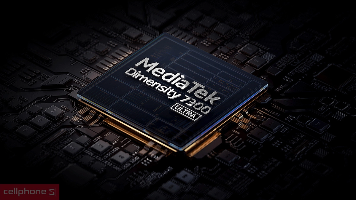 Bộ xử lý MediaTek Dimensity 7300-Ultra mạnh mẽ