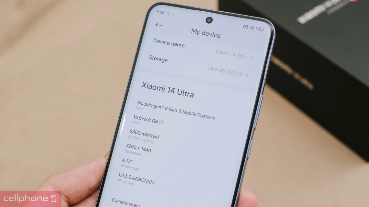 Chip xử lý Xiaomi 14