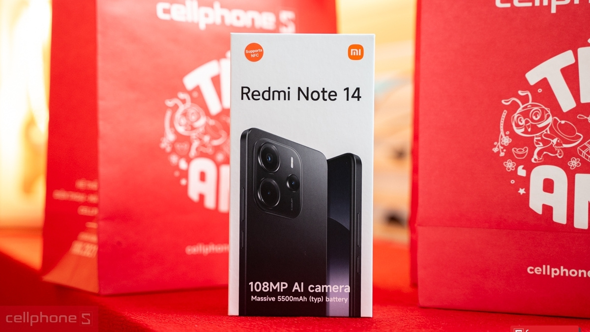 Bên trong hộp Redmi Note 14 có gì