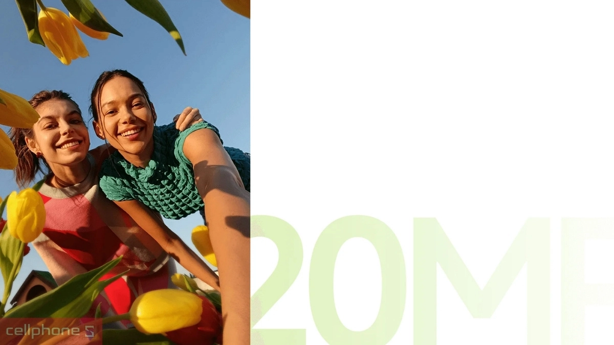 Camera trước 20MP “ổn áp” trong tầm giá