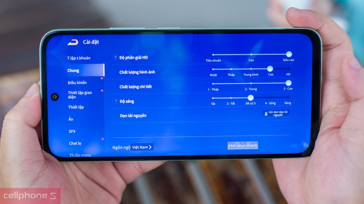 Tần số màn hình Redmi 15 5G