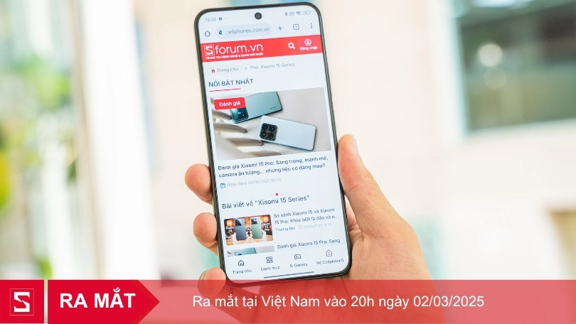 Xiaomi 15 khi nào ra mắt tại Việt Nam
