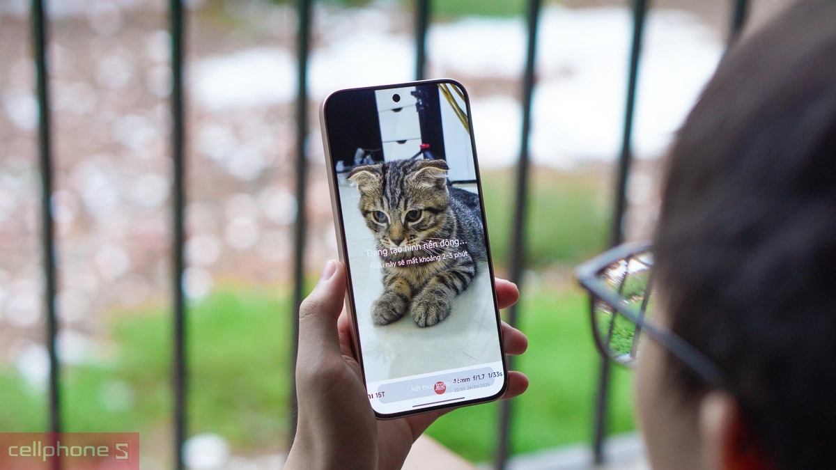 Tính năng AI tạo hình nền động thú vị