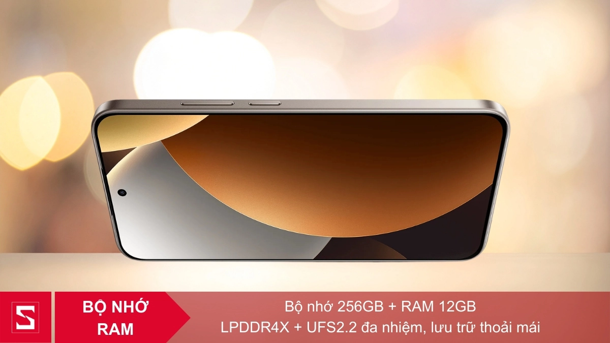 Bộ nhớ 256GB + RAM 12GB 