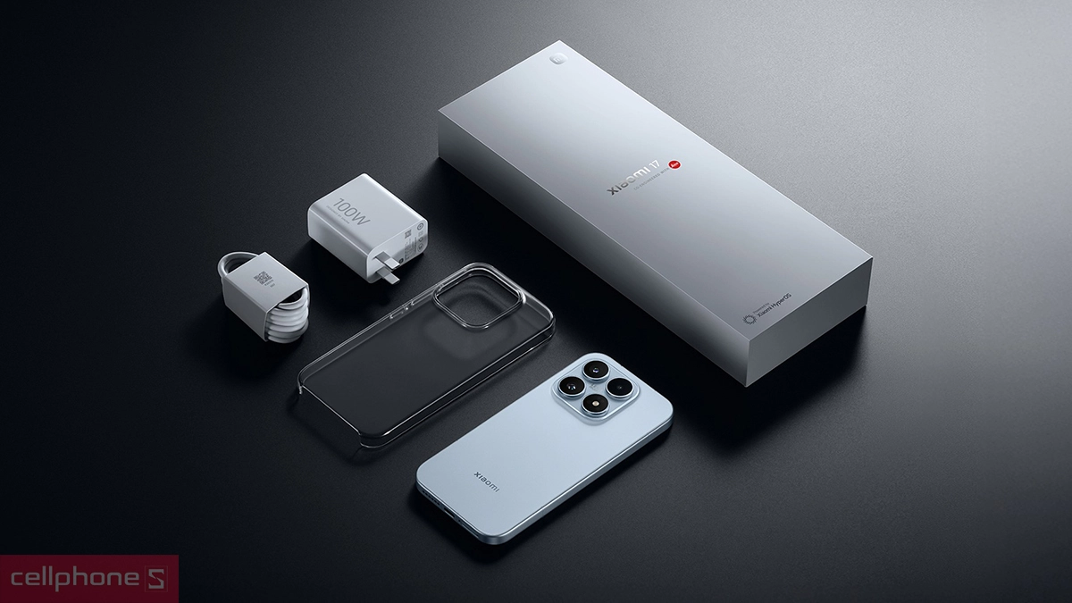 Bên trong hộp Xiaomi 17 có gì
