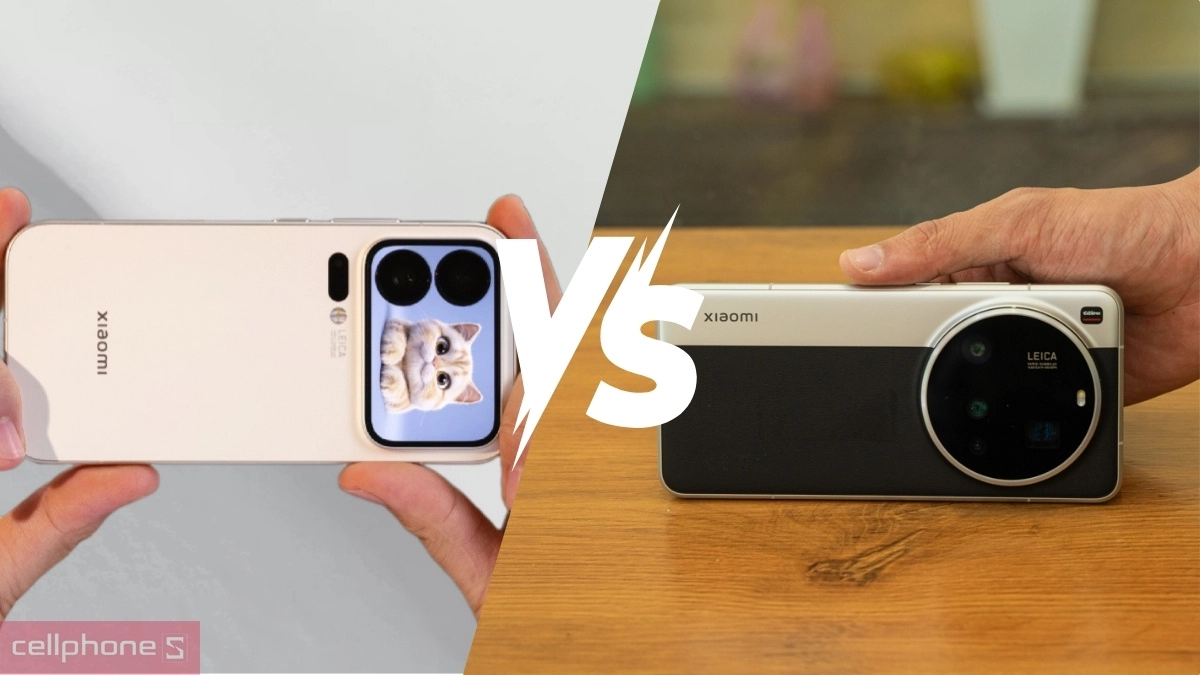 So sánh điện thoại Xiaomi 17 Pro Max với Xiaomi 15 Ultra