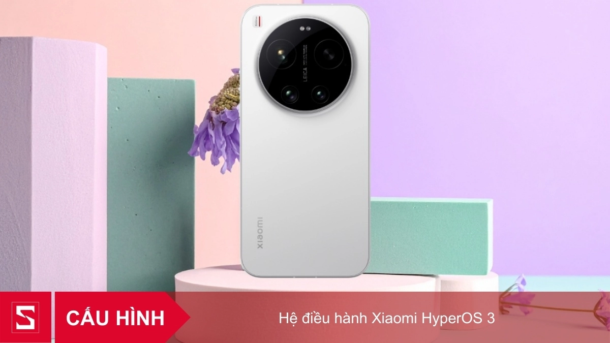 Điện thoại Xiaomi 17 Ultra 5G 16GB 512GB vận hành trên nền tảng Xiaomi HyperOS 3