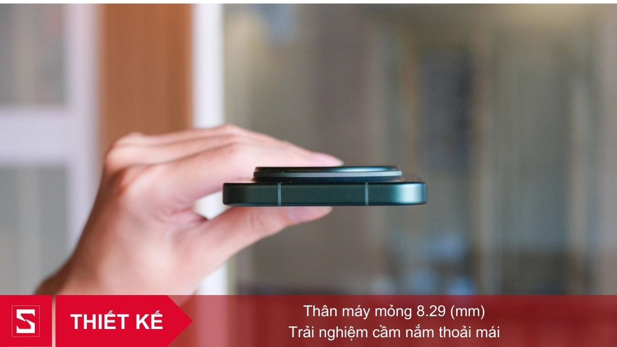 Độ mỏng điện thoại Xiaomi 17 Ultra