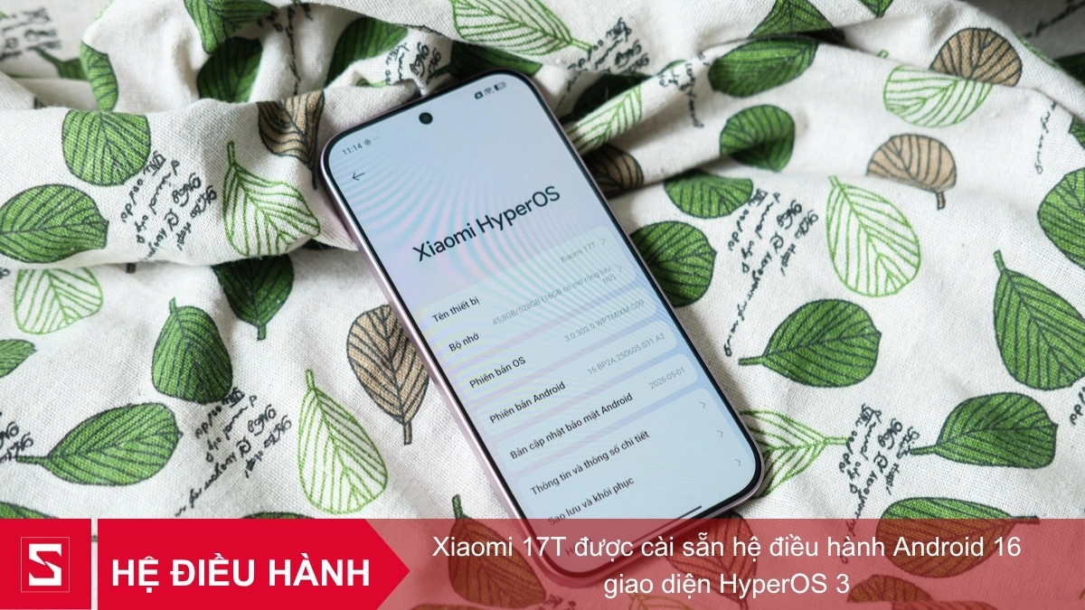 Hệ điều hành Xiaomi 17T