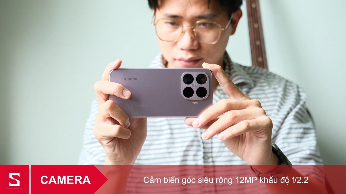 cảm biến góc rộng của điện thoại xiaomi 17t 