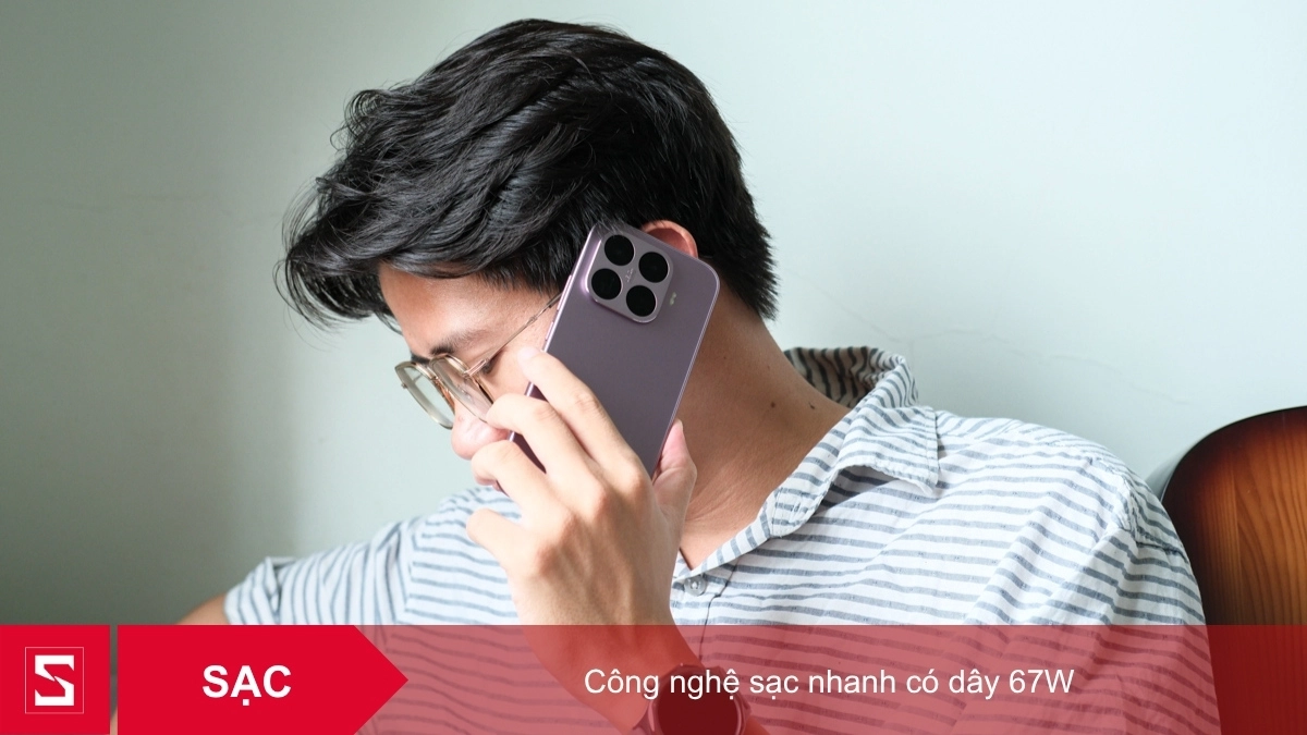 Công nghệ sạc Xiaomi 17T lên tới 67W