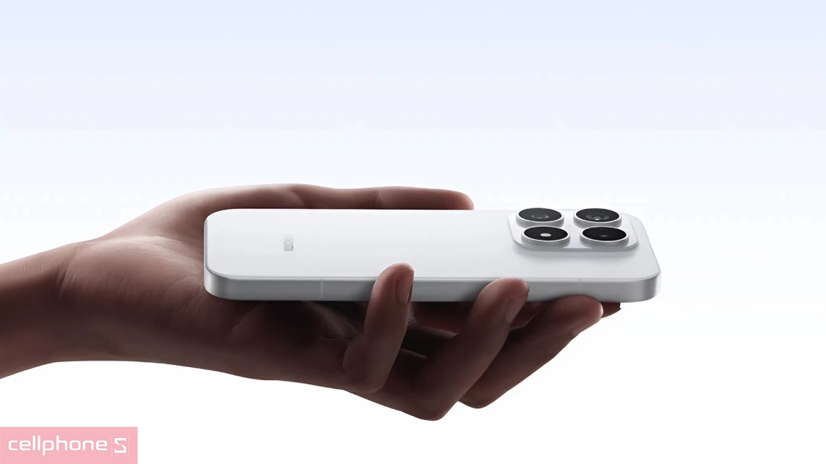 Thân máy mỏng 8,06mm, nhẹ chỉ 191g