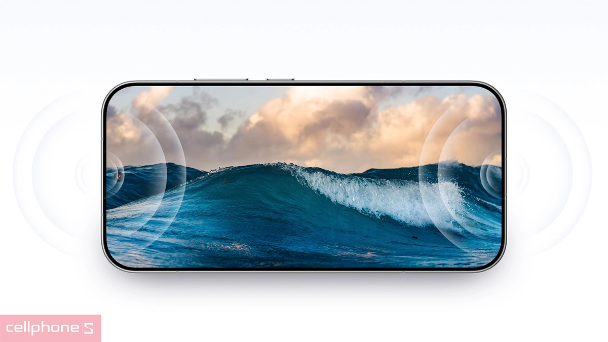 Trang bị loa kép stereo