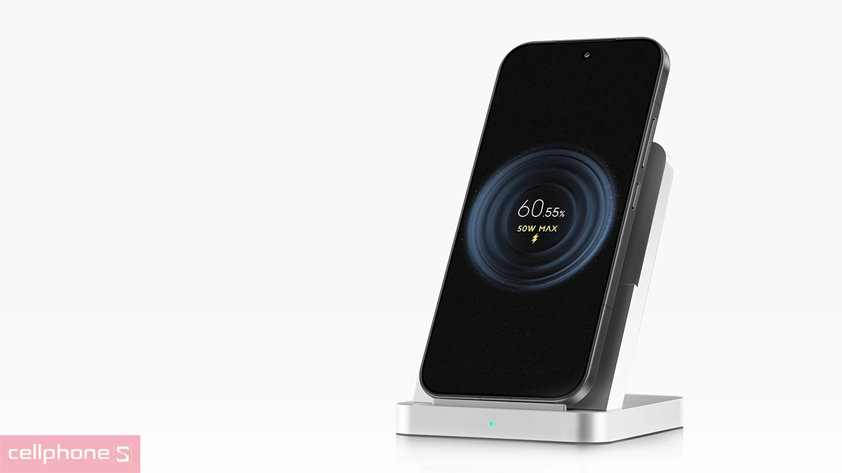 Sạc có dây 100W, sạc không dây 50W