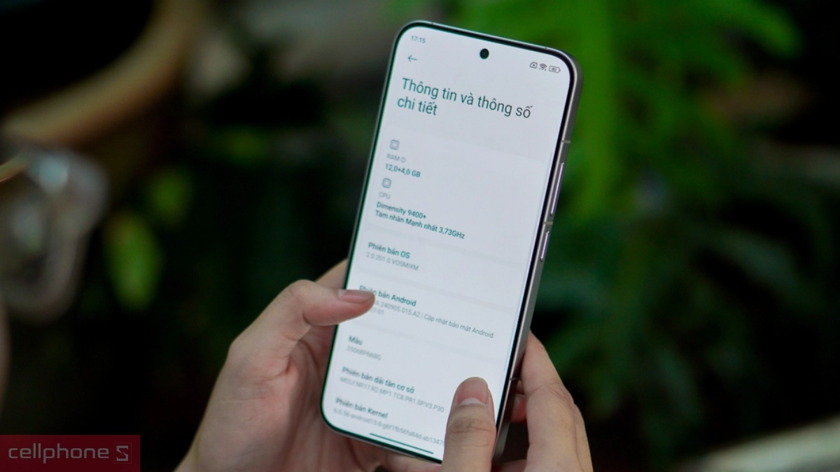 Xiaomi 17T Pro sở hữu dung lượng 512GB lưu trữ video 4K