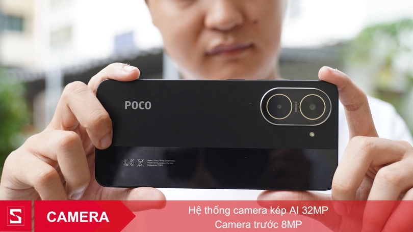 Khả năng quay chụp của điện thoại Xiaomi POCO C71