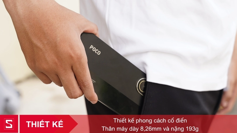 Thiết kế điện thoại Xiaomi POCO C71