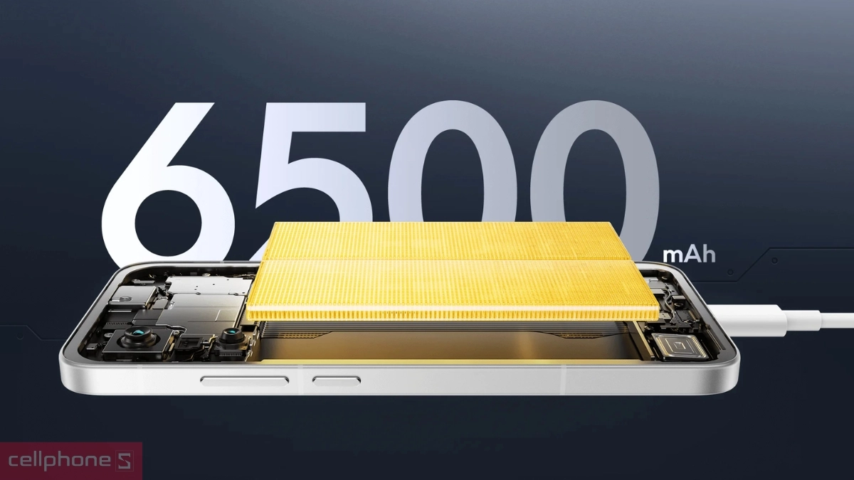 Pin và thời lượng sử dụng của điện thoại Xiaomi Poco F7