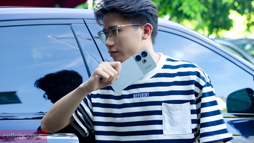 Thiết kế Xiaomi Poco M6 bắt mắt, hiện đại Thiết kế Xiaomi POCO M6