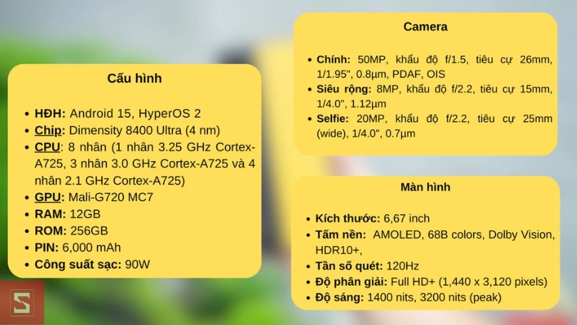 Những lý do nên mua POCO X7 Pro 5G Vì sao nên mua điện thoại POCO X7 Pro 5G