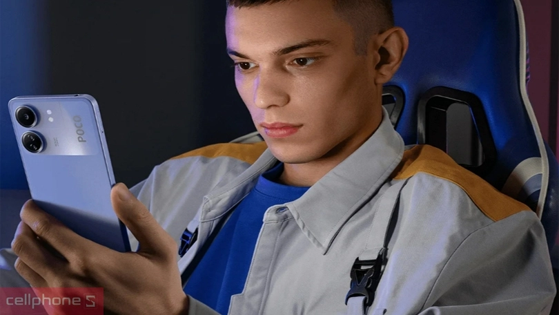 Thiết kế điện thoại Xiaomi POCO C65