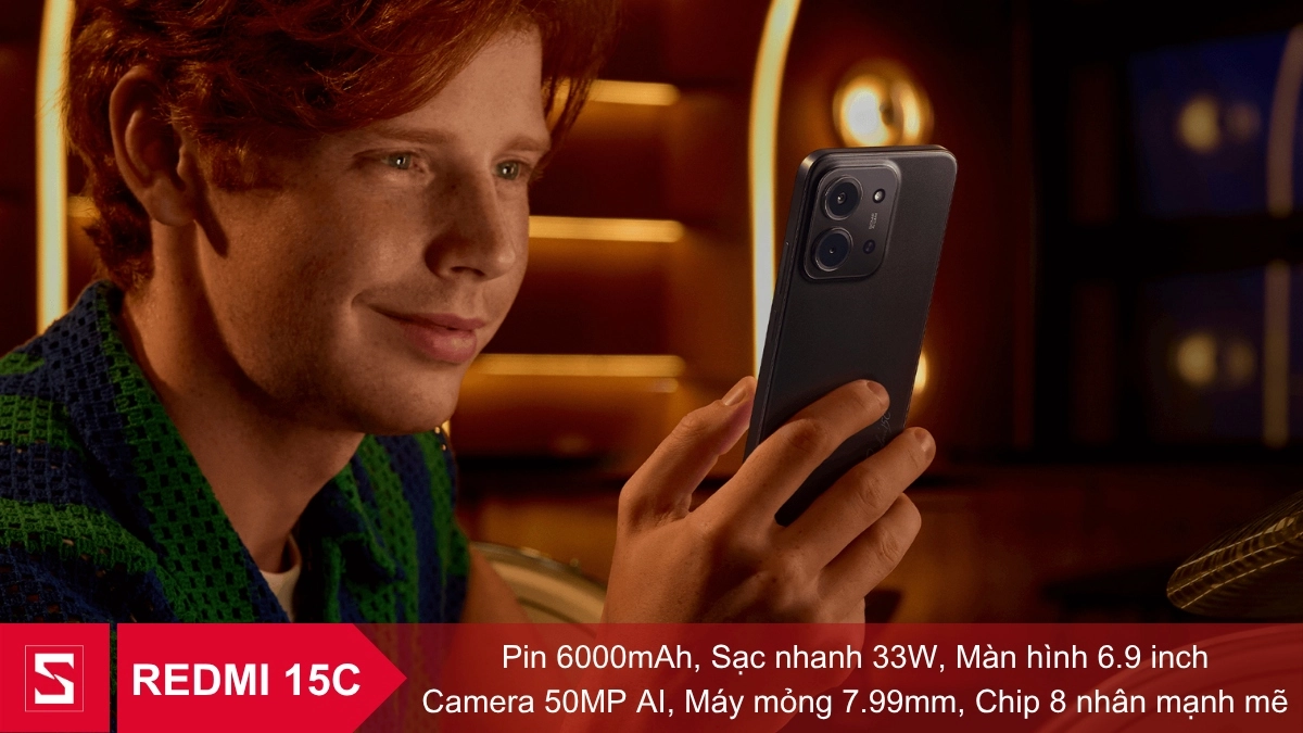Vì sao nên mua điện thoại Xiaomi Redmi 15C