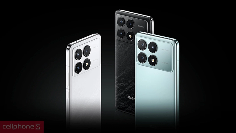 Thiết kế điện thoại Xiaomi Redmi K70 Pro