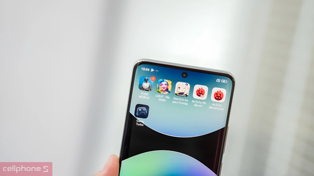 Camera trước với độ phân giải lớn của điện thoại Xiaomi Redmi Note 14 Pro Plus