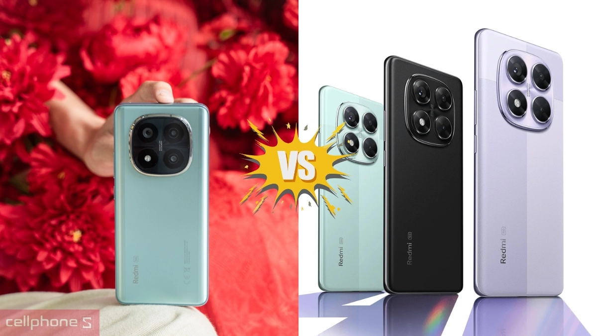 So sánh Redmi Note 14 Pro Plus vs Redmi Note 14 Pro