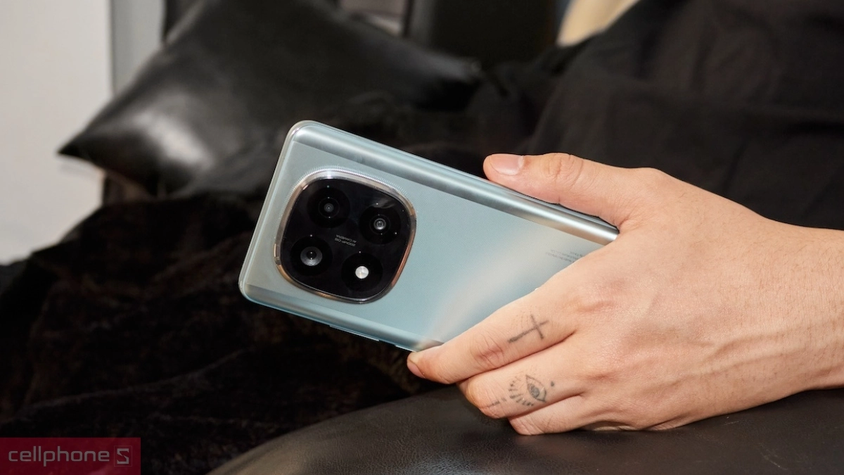 Camera chính chất lượng cao của điện thoại Xiaomi Redmi Note 14 Pro Plus