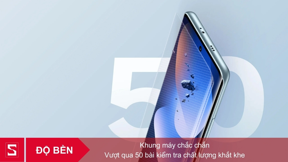 Độ bền của Redmi Note 15 5G