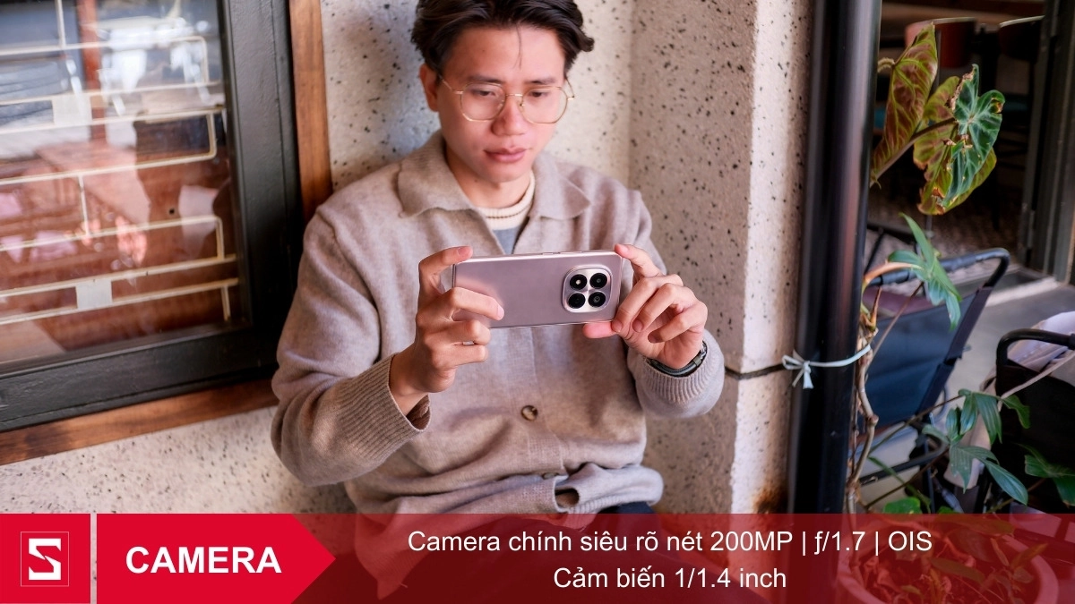 Camera chính trên Note 15 Pro