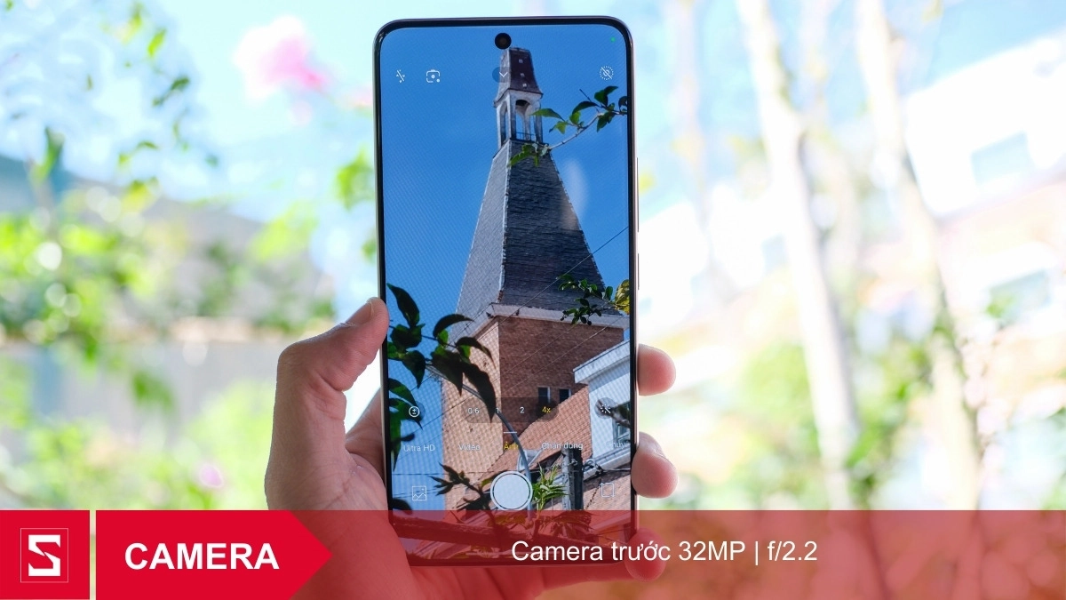 Camera trước 32MP