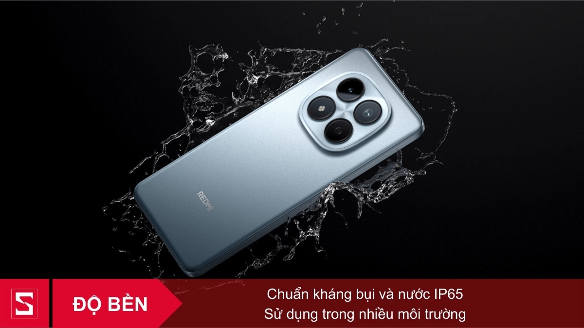 Kháng nước trên Note 15 Pro