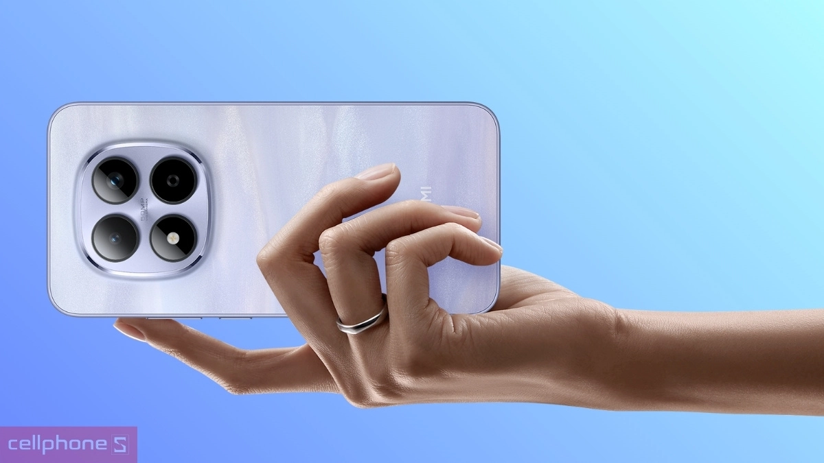 Thiết kế điện thoại Xiaomi Redmi Note 15 Pro 5G